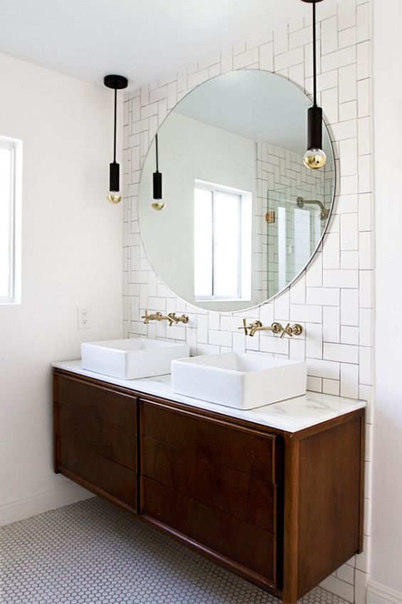 Lampe de vanité pour salle de bain, lavabo, noir, 10W, style
