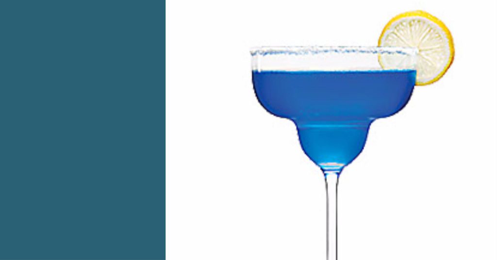 cocktail original bleu azur