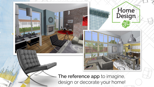 Screenshot de l'application de rénovation Home Design 3D