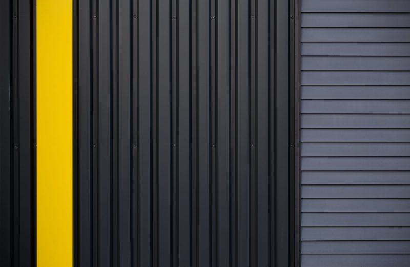 porte garage aluminium peinture noir
