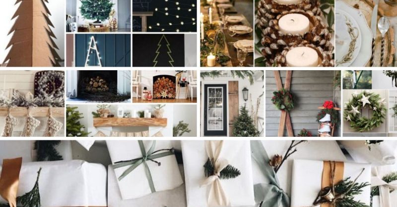 Inspirations pour un Noël écolo : bricolages, emballages cadeaux et décorations
