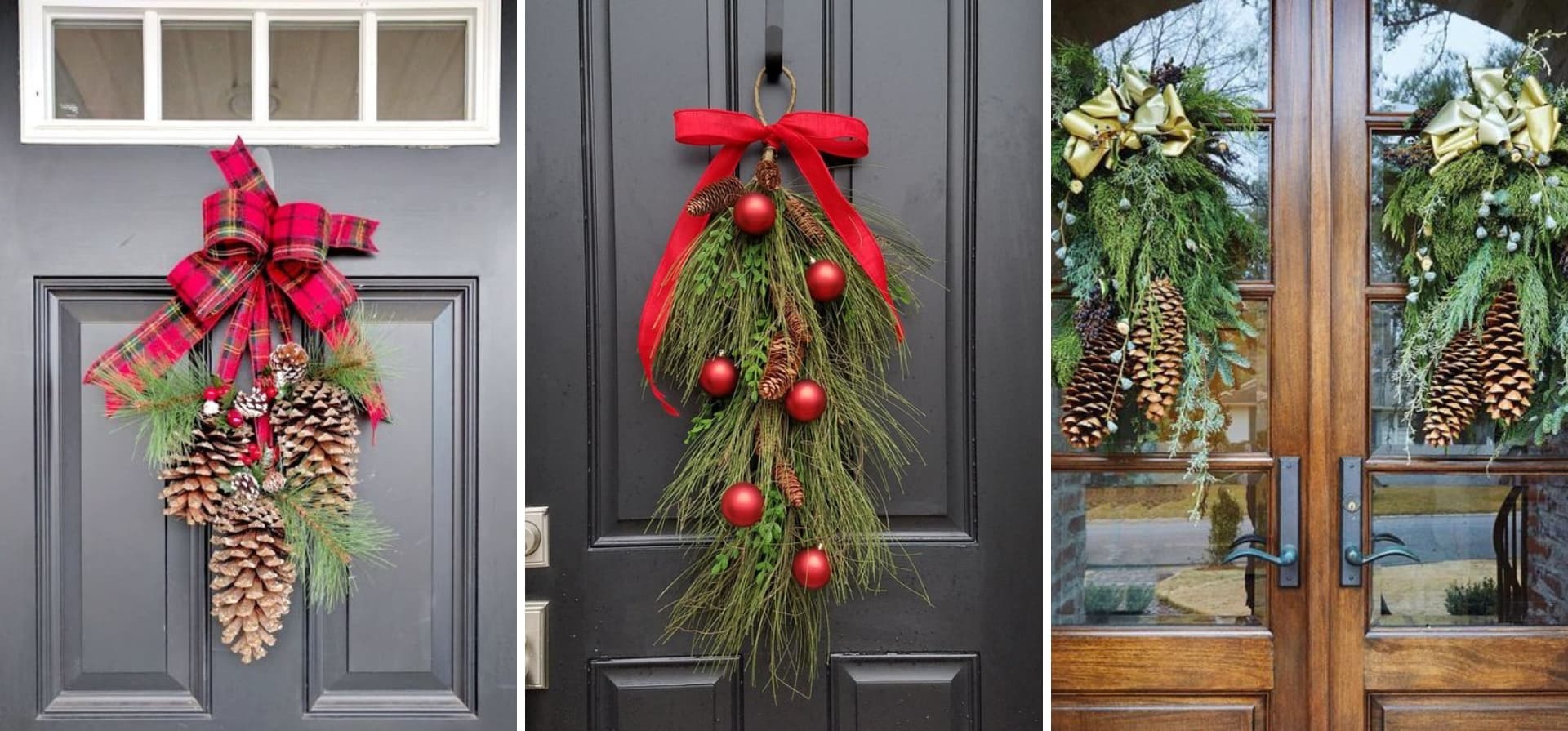 40 + idées de décoration de Noël extérieure plus certaines qu'on peut  fabriquer chez soi