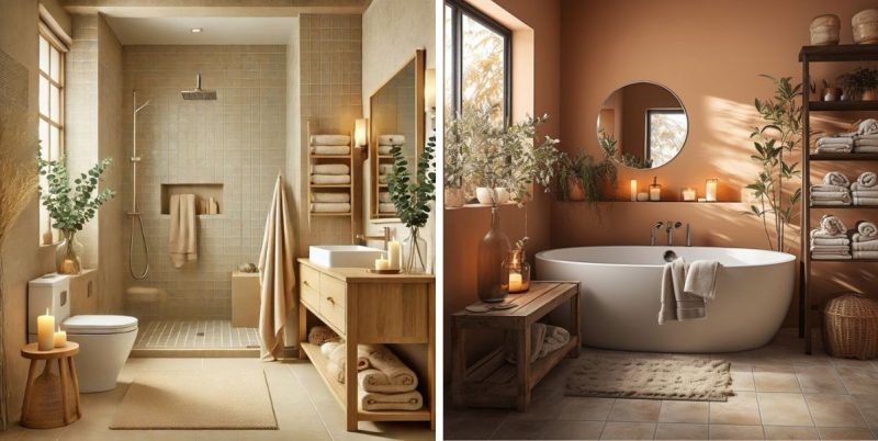 tendance deco salle de bain 2025