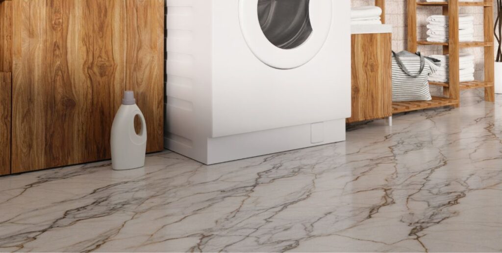 plancher resistant salle de lavage